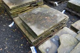 Assorted Stone Slates, up to approx. 1m x 900mm x 100mm, as set out on one pallet