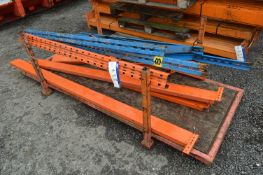 Assorted Rack Uprights & Cross Beams (stillage excluded)