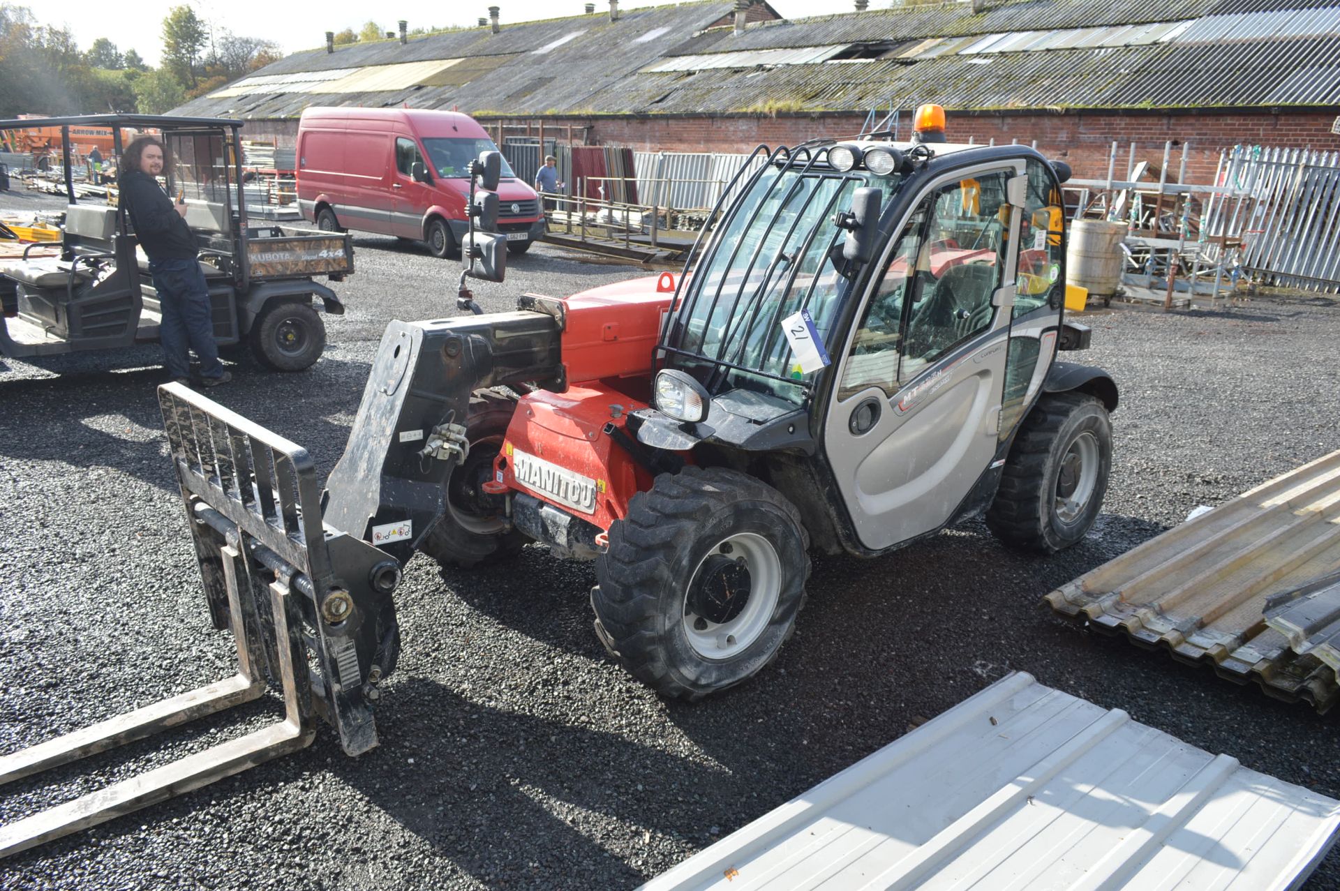 Manitou MT 625 H Easy 2500kg Telehandler, serial no. MAN00000L01002527, year of manufacture 2018, - Image 5 of 8