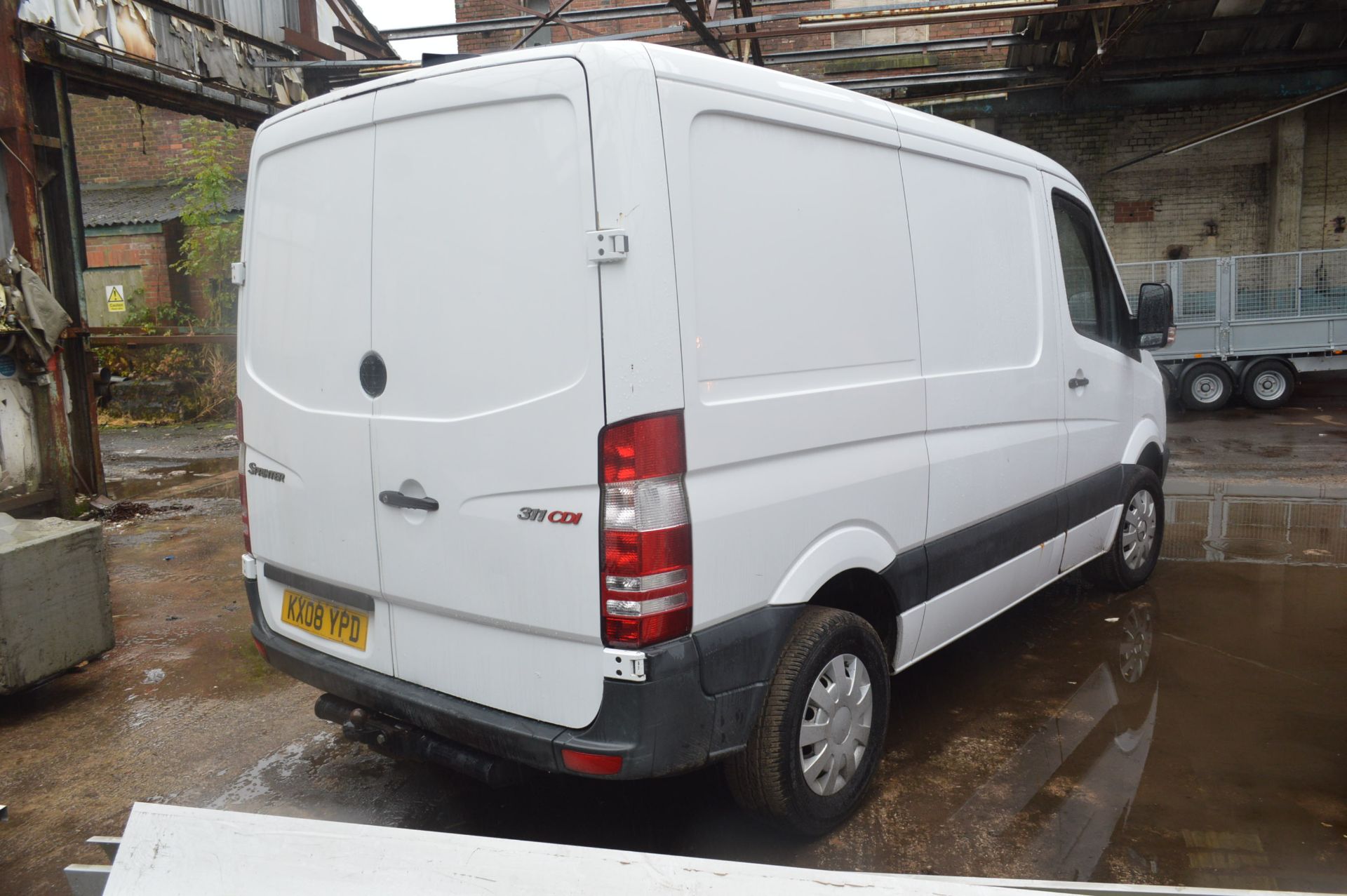 Mercedes Benz Sprinter 311CDI Short 3.5t Diesel Panel Van, registration no. KX08 YPD, date first - Image 4 of 5