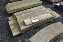 Assorted Stone Lengths, up to approx. 1.8m long, as set out on one pallet