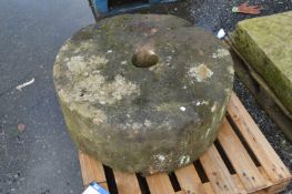 Circular Stone, approx. 300mm deep x 900mm dia., as set out on one pallet