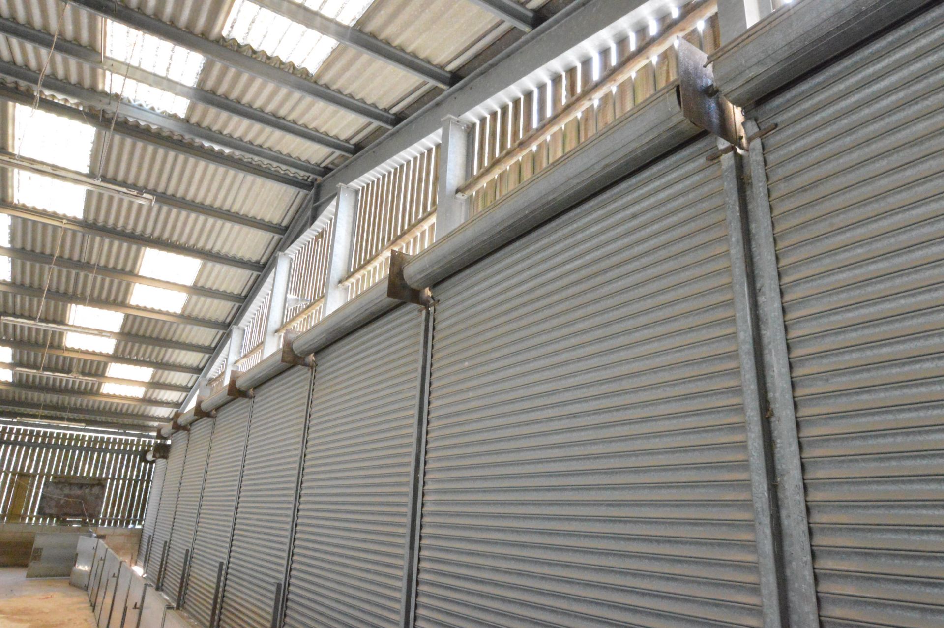 BOLTED SECTIONAL GALVANISED STEEL SINGLE PORTAL FR - Image 13 of 16