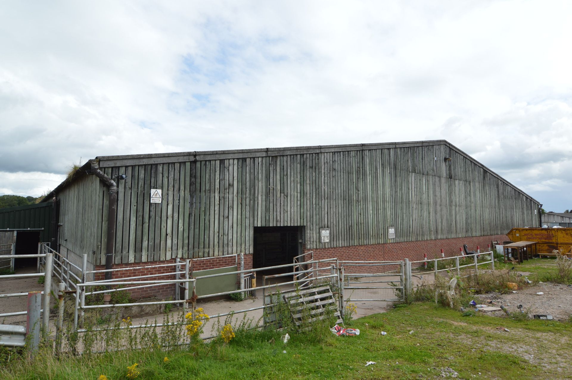 BOLTED SECTIONAL GALVANISED STEEL SINGLE PORTAL FR - Image 2 of 15