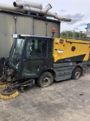 Schmidt Swingo 200 Road Sweeper, registration no. AE10 CFO (understood to require attention - non-