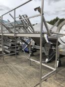Walkway Gantry, approx. 2.5m x 2.6m high x 0.85m wide, lift out charge - £50