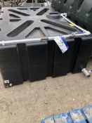 1250L Water Storage Plastic Tank, approx. 1.9m x 1.2m x 0.6m, lift out charge - £20