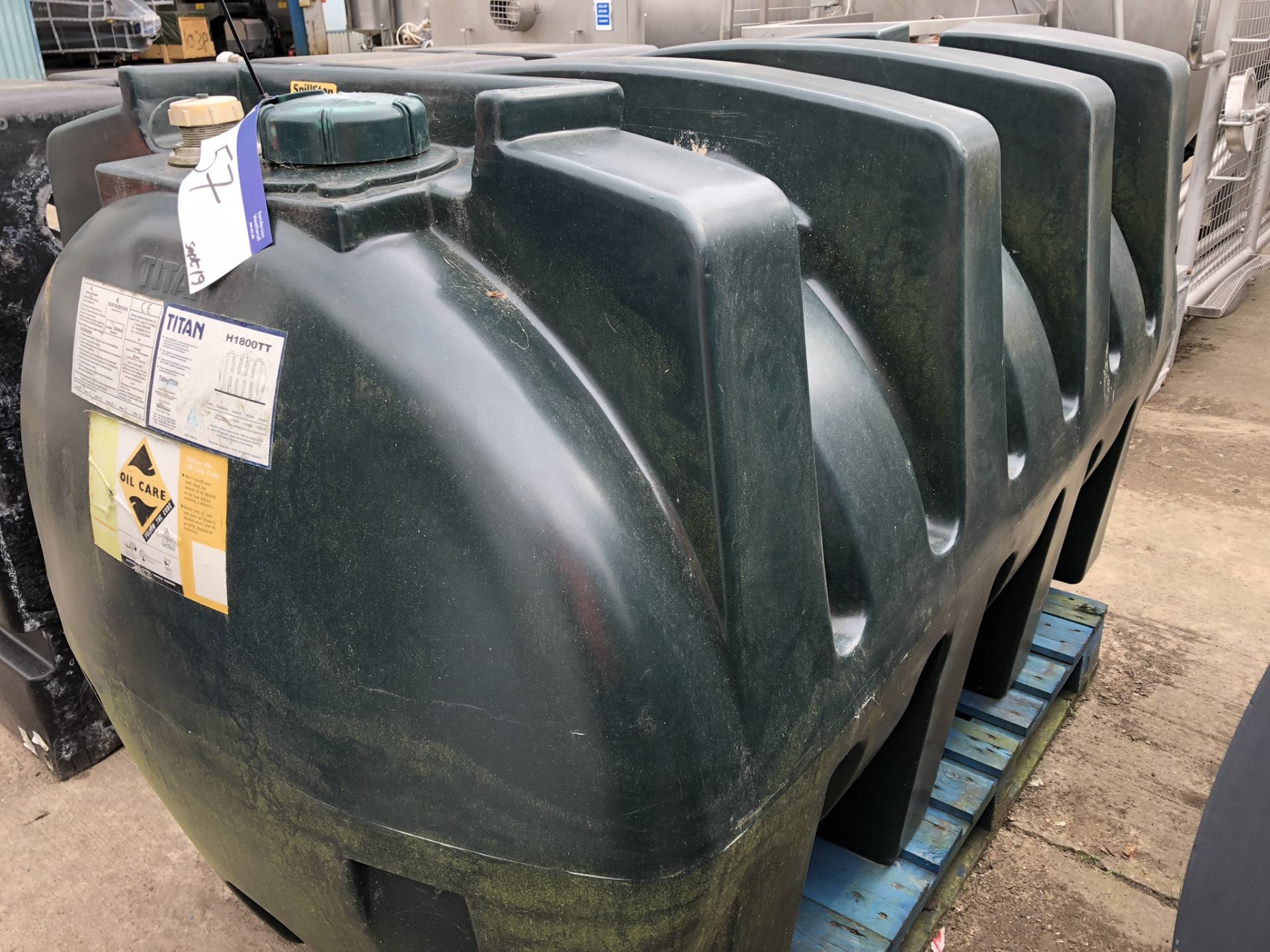 Titan H1800TT 1800L Diesel Tank, lift out charge - £30 - Image 2 of 3