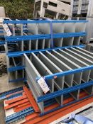 Nine Parts Shelves & Pallet Racking, approx. 2m x 1m x 0.3m, lift out charge - £20