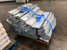 14 Bay Galvanised Steel Boltless Pallet Racking, w