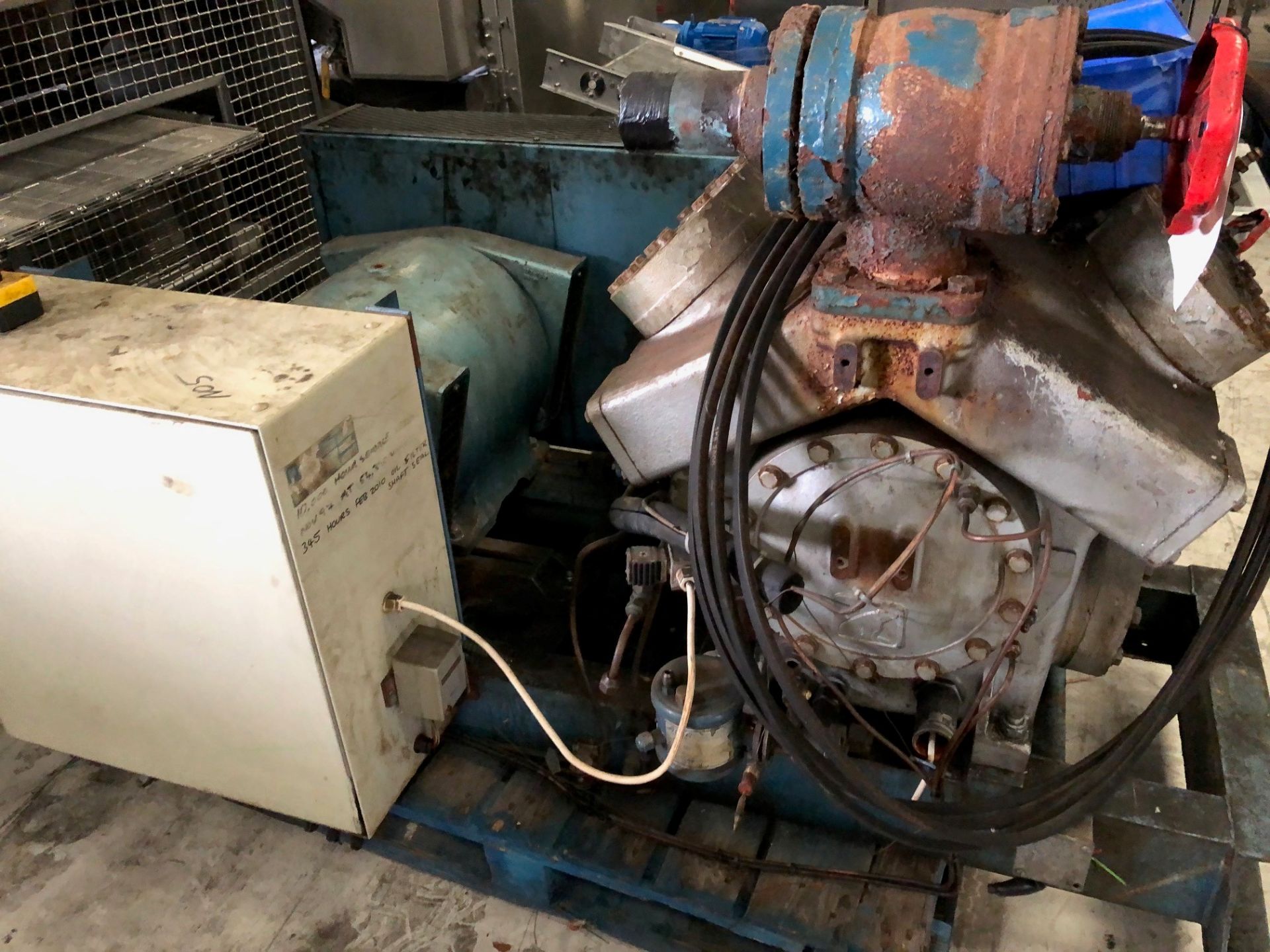 Sabroe SMC104S Refrigerant Compressor, on skid, di - Image 3 of 4