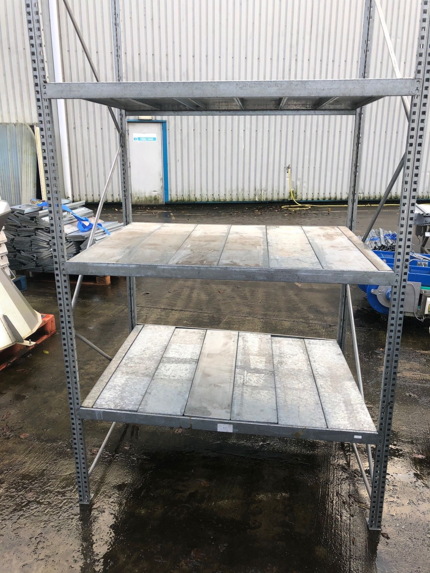 14 Bay Galvanised Steel Boltless Pallet Racking, w - Image 6 of 10