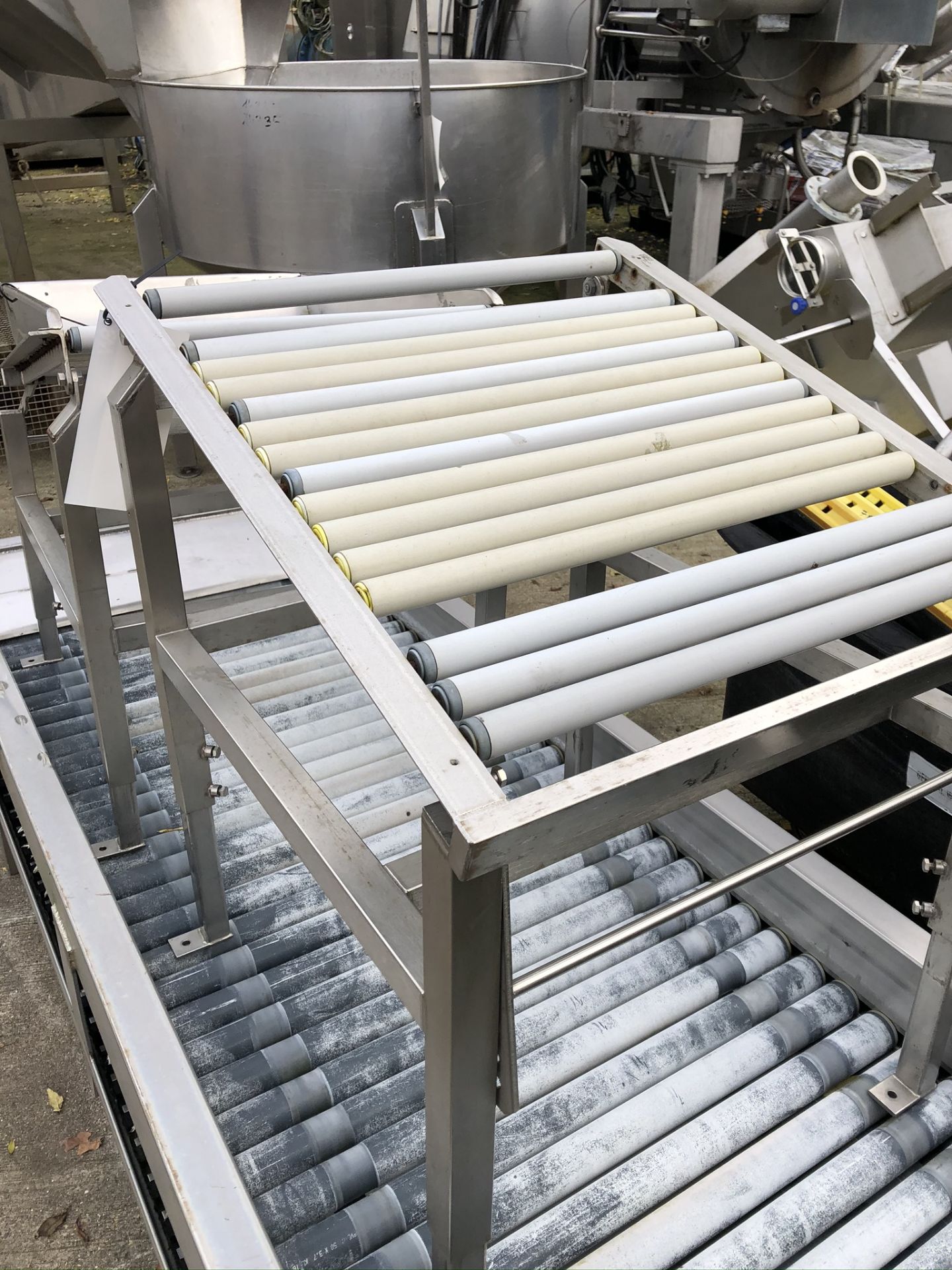 Two Roller Conveyors, dimensions approx. 0.8m x 0. - Image 3 of 3