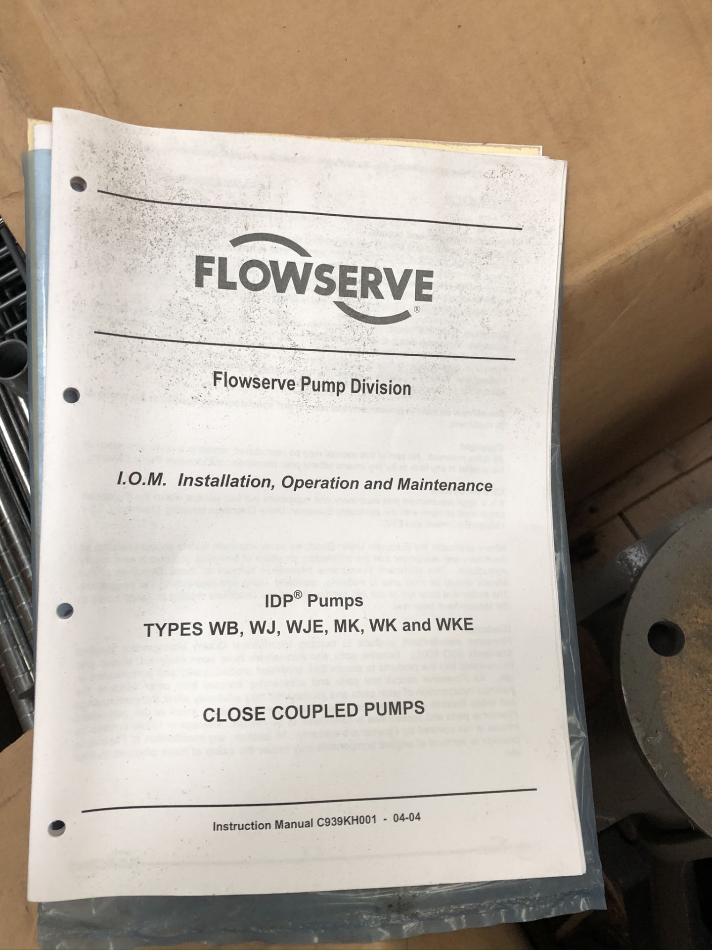 Flowserve Pump, plant no. 69, loading charge - £10 - Image 4 of 7