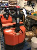 BT LWE180 Electric Pallet Truck, plant no. 77, yea