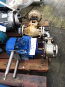 Pump, with valve loading charge - £20, item locate