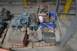 Electric Motors and Equipment, on pallet (Note: Th