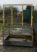 Personnel Cage (two persons), loaded onto purchase