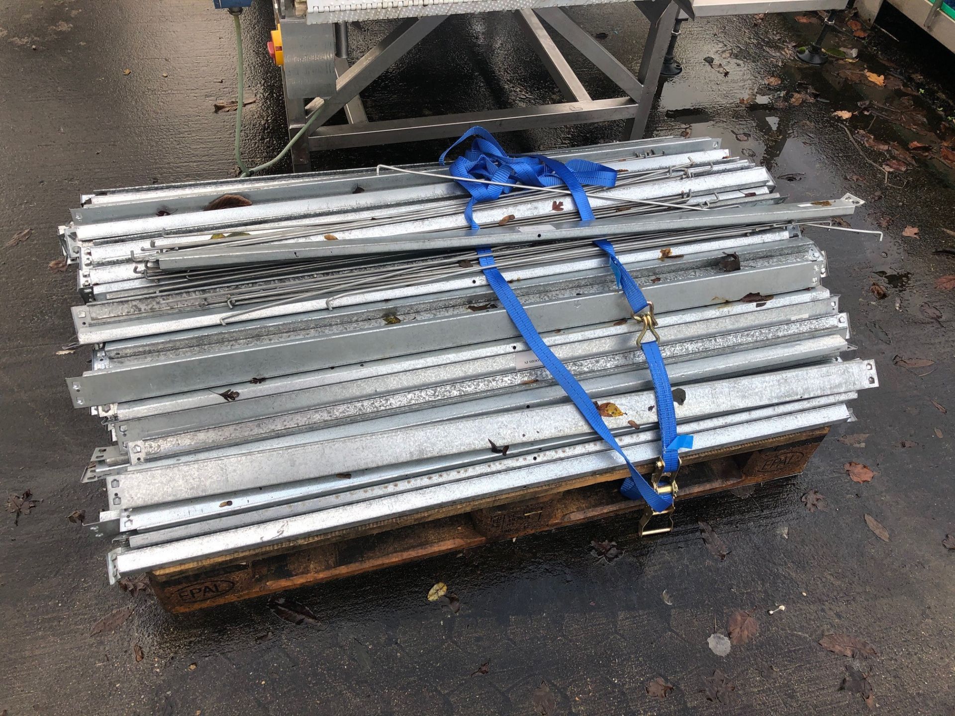 14 Bay Galvanised Steel Boltless Pallet Racking, w - Image 5 of 10