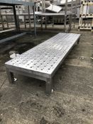 Stainless Steel Floor Stand, dimensions approx. 1.