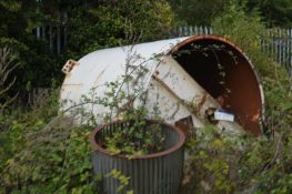 Live Bin/ Vertical Fountain Mixer, approx. 1.6m x 3.7m deep (known to be incomplete)