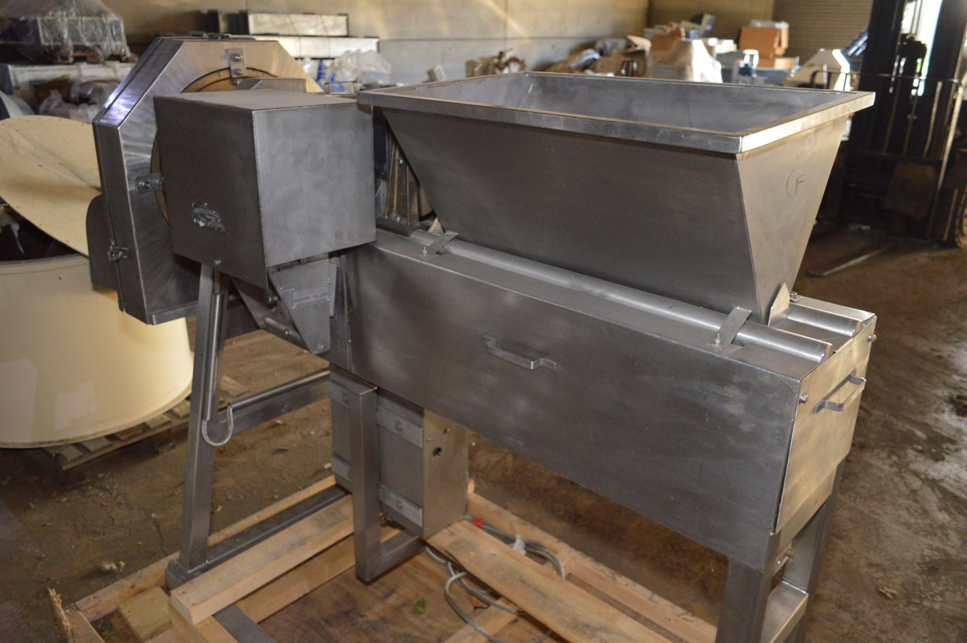 Urschel OV VEGETABLE SLICING MACHINE, serial no. 632, with Interlocks as fitted - Image 3 of 8