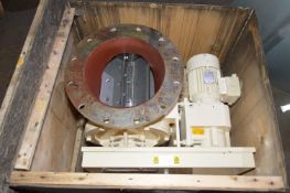 GEARED MOTOR DRIVEN ROTARY AIR SEAL, not installed, unused, understood to be manufacture by