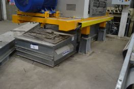 Guttridge GALVANISED STEEL CASED TROUGH BELT CONVEYOR, serial no. 594387, ref. CBT01, year of