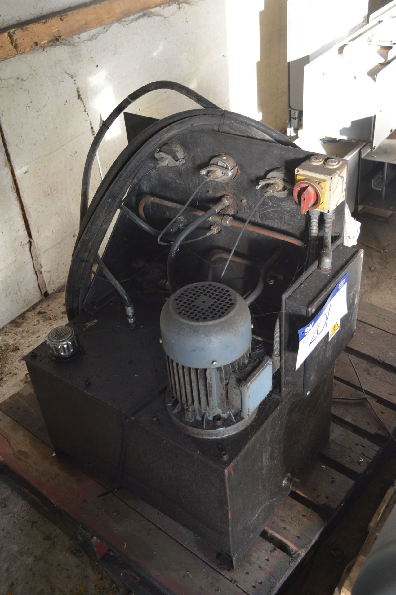 PTN BOA 500 x 1500 COMPACTOR, serial no. 132-95-003, CE1995, with electro/ hydraulic power pack & - Image 15 of 16