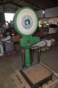 Pooley 250kg x 500g Dial Indicating Portable Platform Weighing Machine