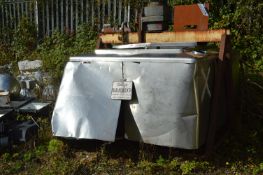 Gascoigne MKNB200 Bulk Holder Stainless Steel Tank, with agitator, tank size approx. 1.15m x 1.2m