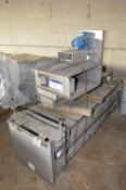 Guttridge STAINLESS STEEL CASED DOUBLE CHAIN & SCRAPER CONVEYOR COMPONENTS, serial no. 594387-3-1,