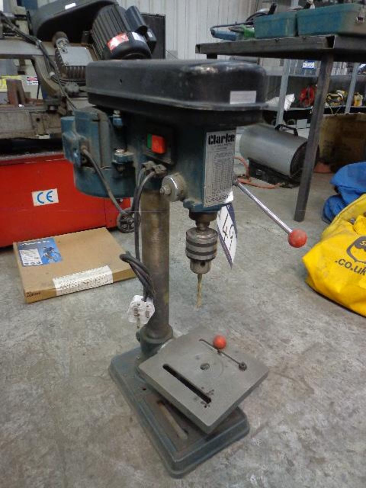 Clarke CDP-12HB 5/8in Bench Pillar Drill, 250V