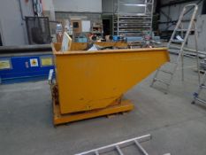 Whitnes WTS1250 Tipping Skip, serial no. 7885, yea