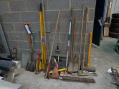 Quantity of Brushes & Shovels, as lotted