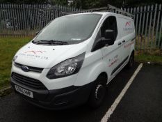 Ford Transit Custom 270 Eco Panel Van, registratio