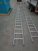 21 Rise Aluminium Roofing Ladder