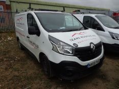 Renault Traffic SL27 Business DCi Panel Van, regis