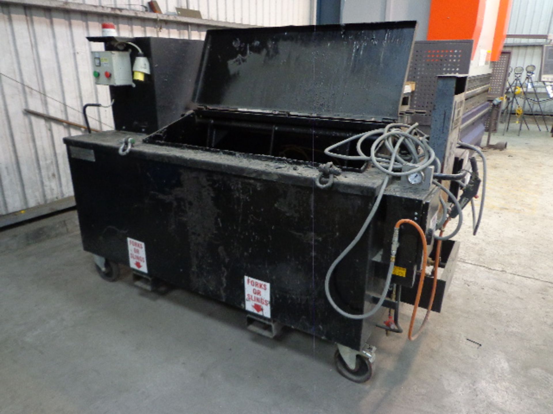 W J Horrod Hot Melt Bitumen/ Tar Boiler, SWL 1700k