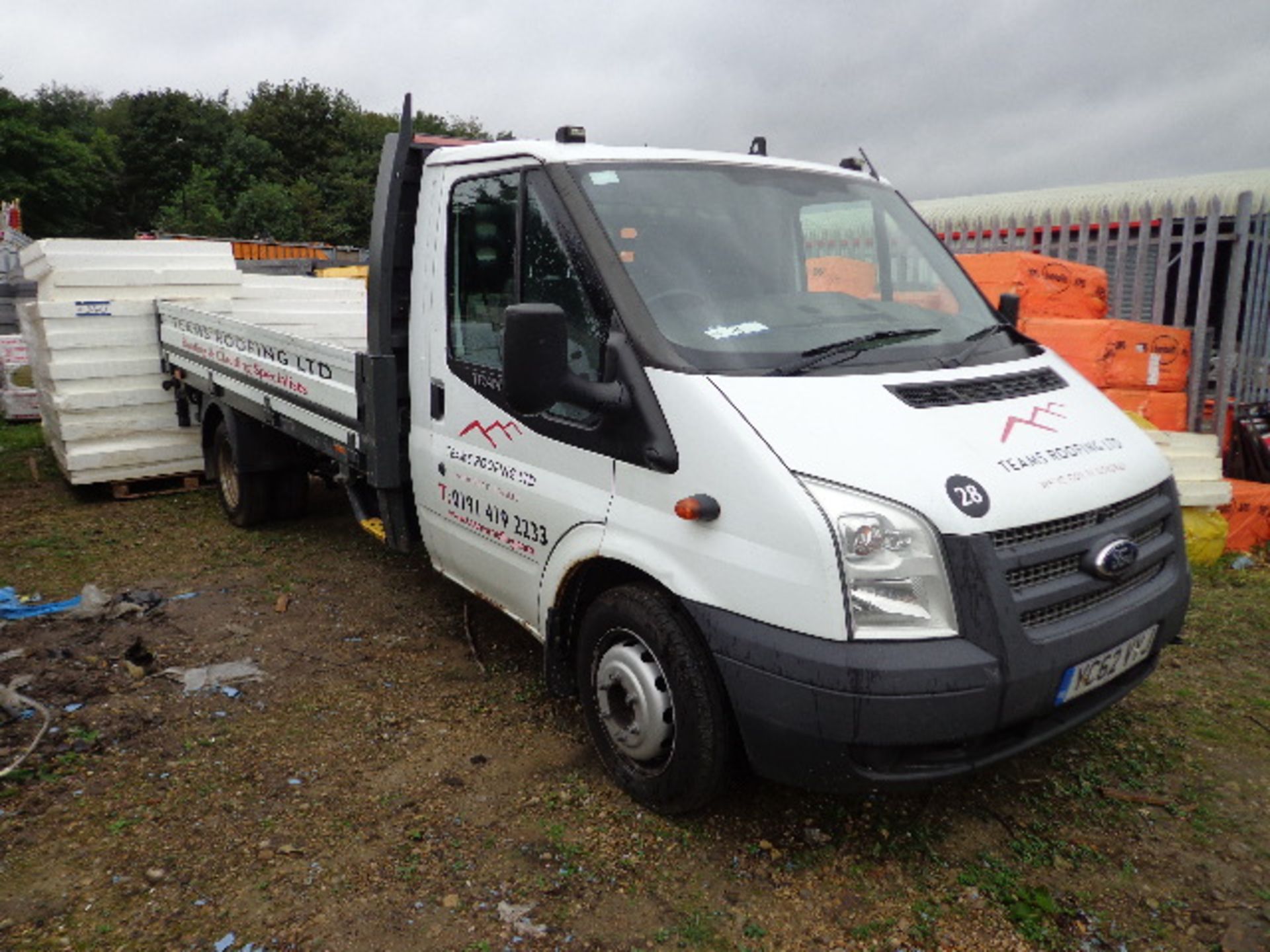 Ford Transit 100 T350 RWD Dropside Lorry, registra