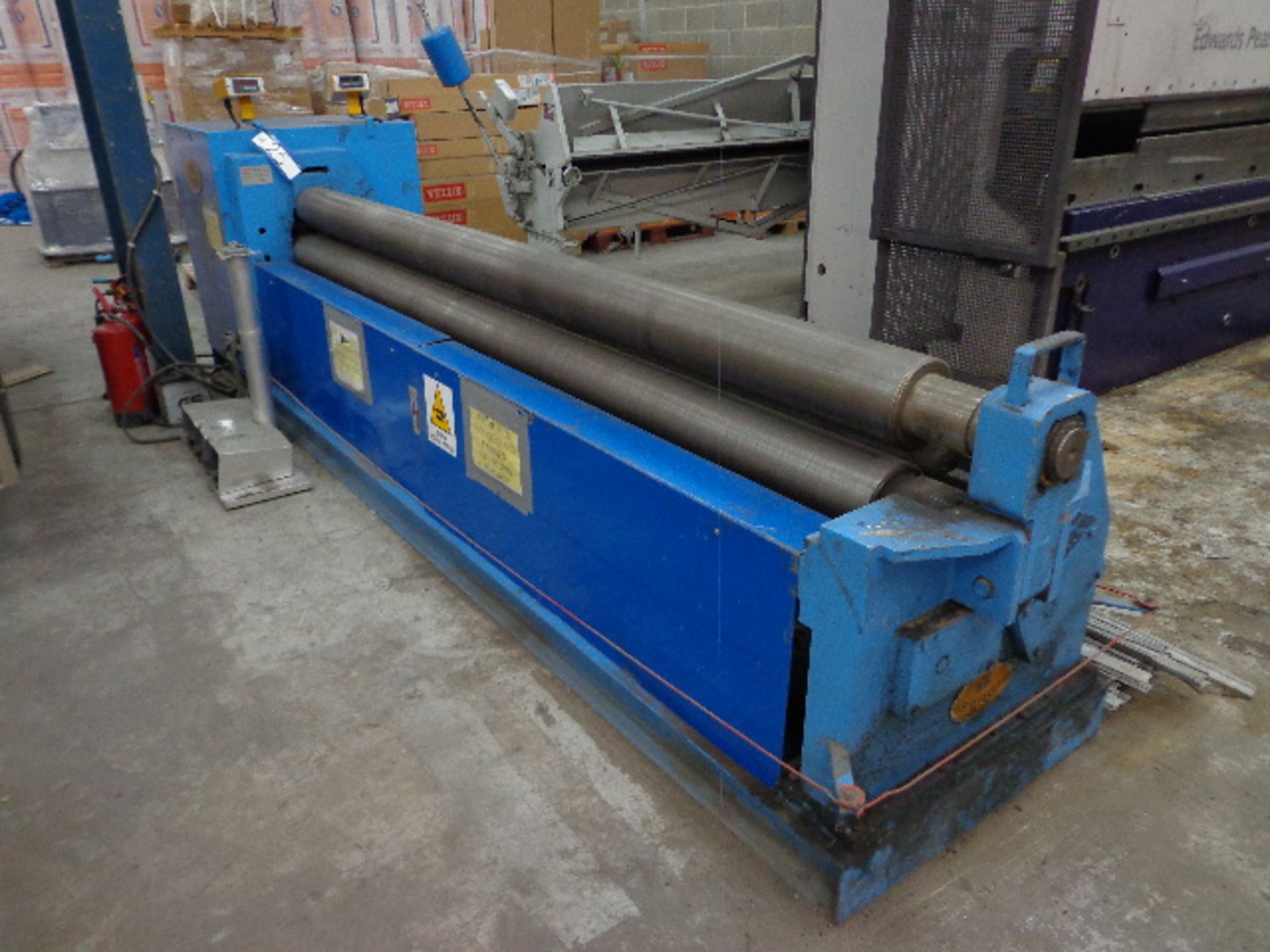 Sergi Export 3050 x 3 Powered Bending Rolls, seria