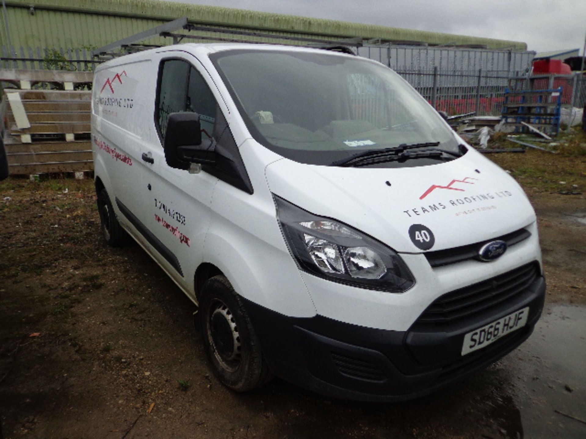 Ford Transit Custom 270 Eco Panel Van, registratio