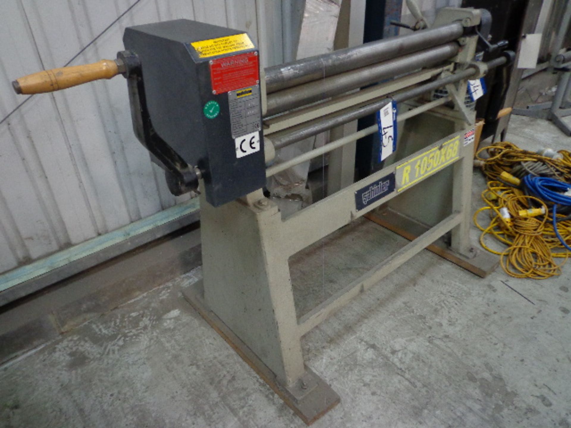 Sahinler R1050 x 68 Manual Bending Rolls, serial n