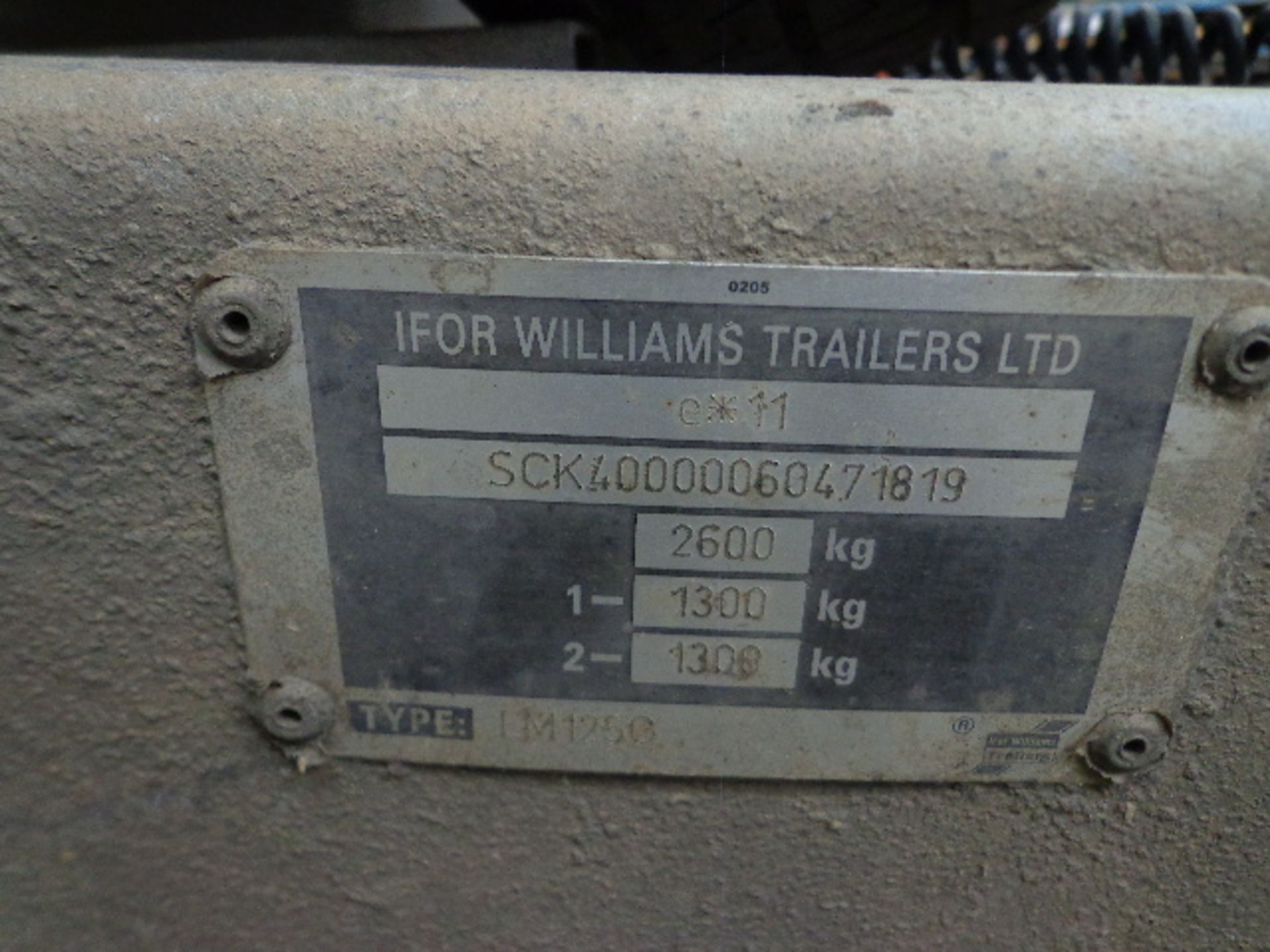 Ifor Williams LM1250 Twin Axle Dropside Trailer, s - Image 4 of 4