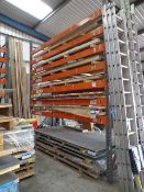 Three Bays of Redirack Boltless Pallet Racking, ap