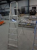 Six Rise Aluminium Step Ladder