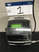 Time Precision T-P300 Electronic Time Card Recordi