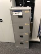 Steel Four Drawer Filing Cabinet