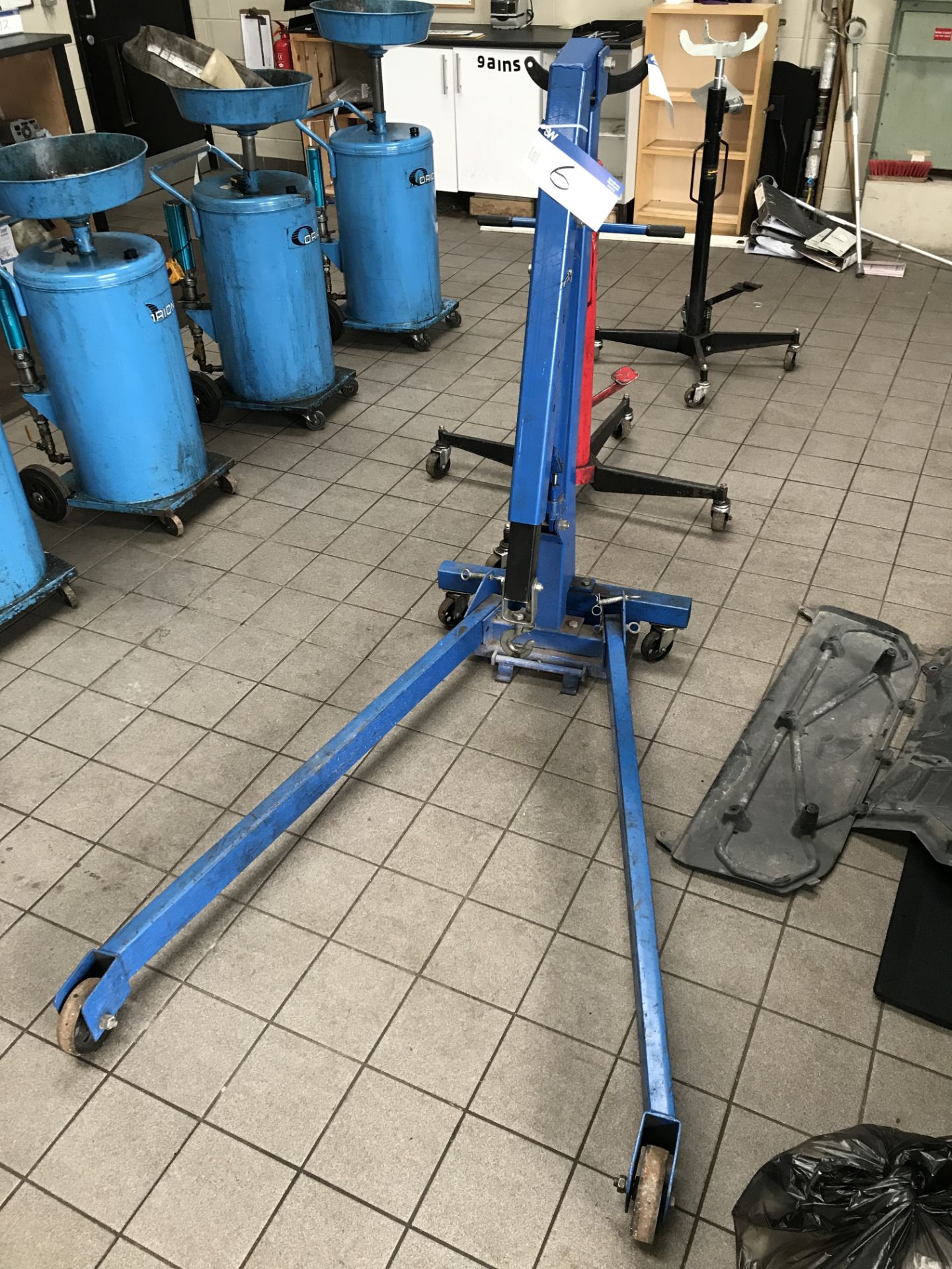 Draper EC1000 Mobile Hydraulic Engine Hoist, 1000k