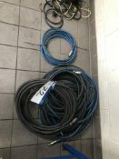 Six Various Length Pneumatic Hose Lines